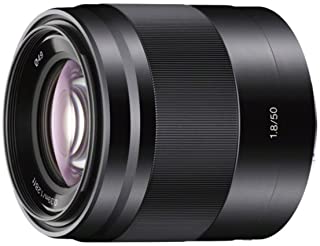 Sony - E 50mm F1.8 OSS Portrait Lens (SEL50F18/B), Black