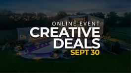 First Meetup: Creative Deals (ONLINE)