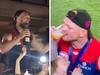 Max Gawn and his teammates celebrate.