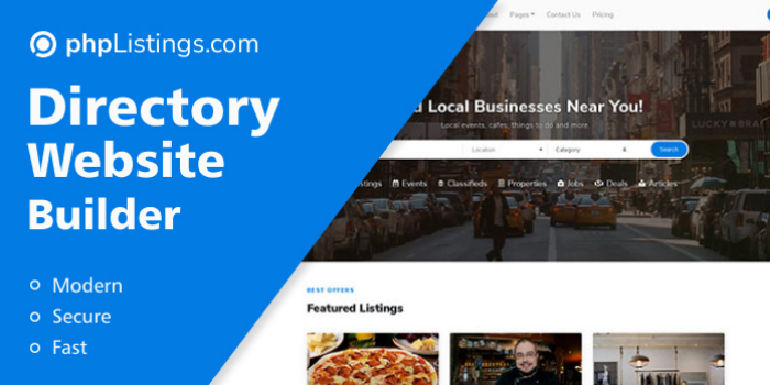 phpListings.com - Business Directory Website Builder - Cover Image