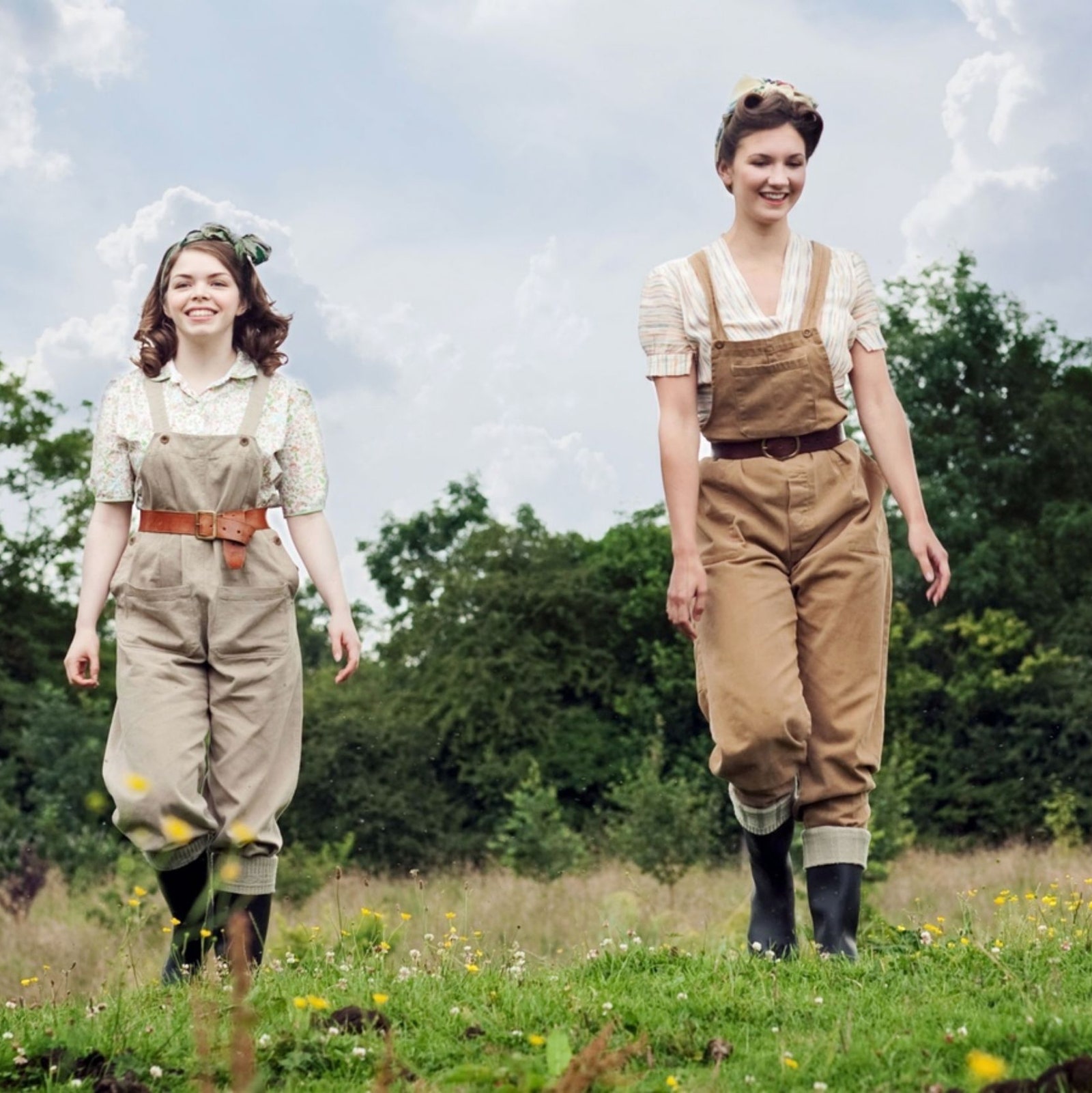 La serie de la BBC Land Girls