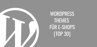 WordPress-Themes für E-Shops - TOP 30 für 2019