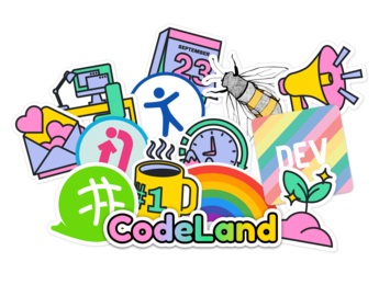 CodeLand 2021 Sticker Pack