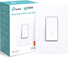 Single Pole, Needs Neutral Wire, 2.4GHz Wi-Fi Light Switch Works with Alexa and Google Home, UL Certified, No Hub...