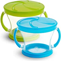 Munchkin Snack Catcher, 2 Pack, Blue/Green