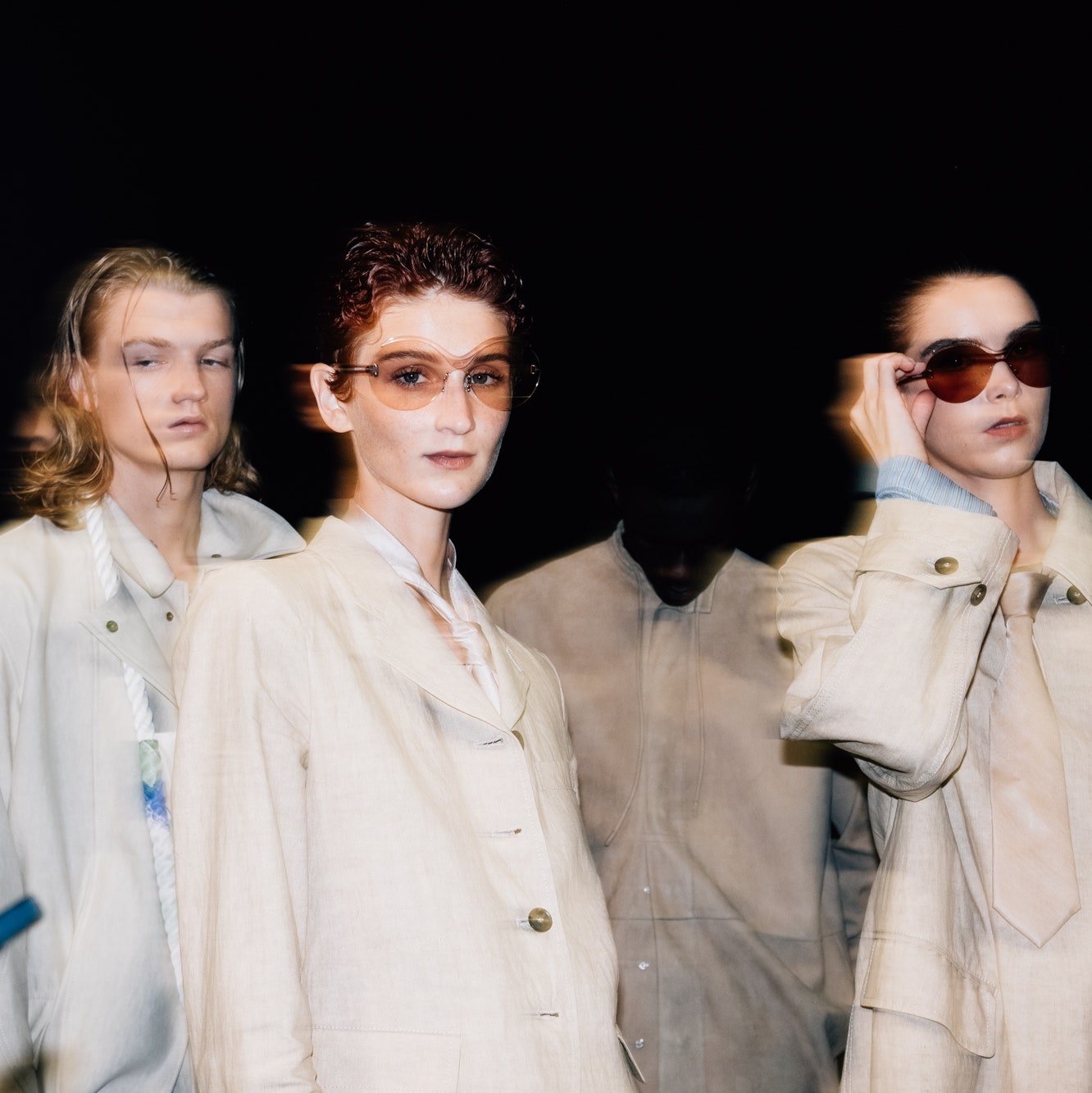 emporio armani primavera estate 2022 milano fashion week foto esclusive backstage