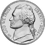 United States nickel coin