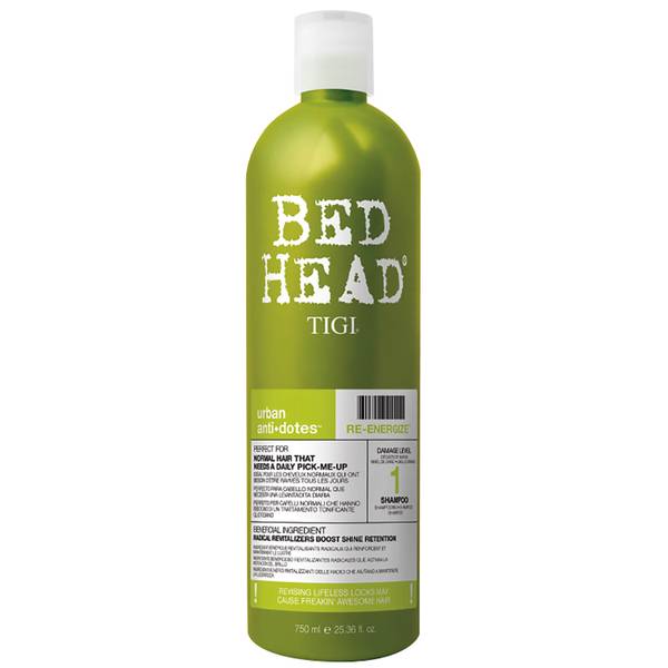 TIGI Bed Head Urban Antidotes Re-energize Daily Shampoo for Normal Hair Shampoo 750ml