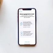 iPhone-gegevens overzetten.