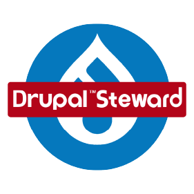 Drupal Steward logo