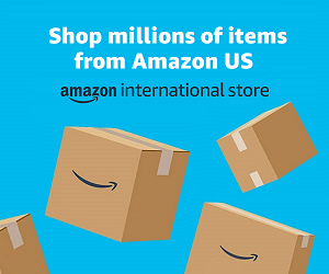 Shop millions of items from Amazon US