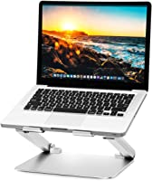 Soundance Laptop Stand Adjustable Riser Compatible with Apple Mac MacBook Pro Air, Ergonomic Aluminum Holder for 10-17.3...