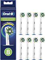 Oral-B CrossAction Testine di Ricambio per Spazzolino Elettrico con Tecnologia CleanMaximiser, Confezione da 8 Pezzi,...