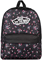 Vans MOCHILA REALM, talla única, Belleza Floral Negro, Talla única, Mochila real