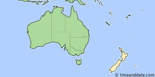 Location of Auckland