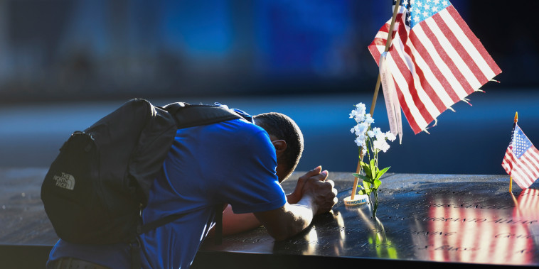 NY: 20th Anniversary of the September 11th terrorist attacks at Ground Zero