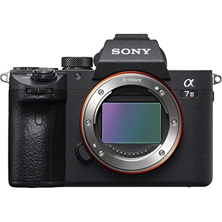 Sony a7 III ILCE7M3/B Full-Frame Mirrorless Interchangeable-Lens Camera with 3-Inch LCD, Body Only,Base Configuration,Black