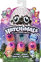 Hatchimals CollEGGtibles, 4 Pack + Bonus, Season 4 Hatchimals CollEGGtible, for Ages 5 and Up (Styles and Colors May Vary)