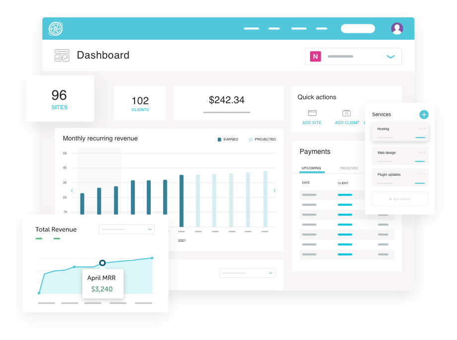 WP Engine Flywheel Dashboard