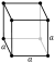 Cubic crystal structure for oxygen