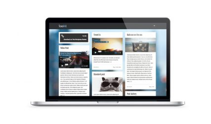 Looki, minimal WordPress blog theme.