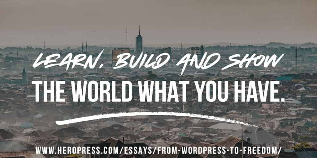 From WordPress to Freedom