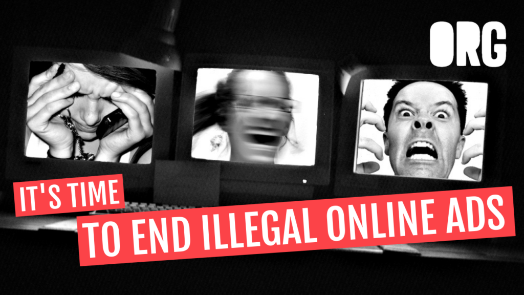 It's tIme to end illegal online ads