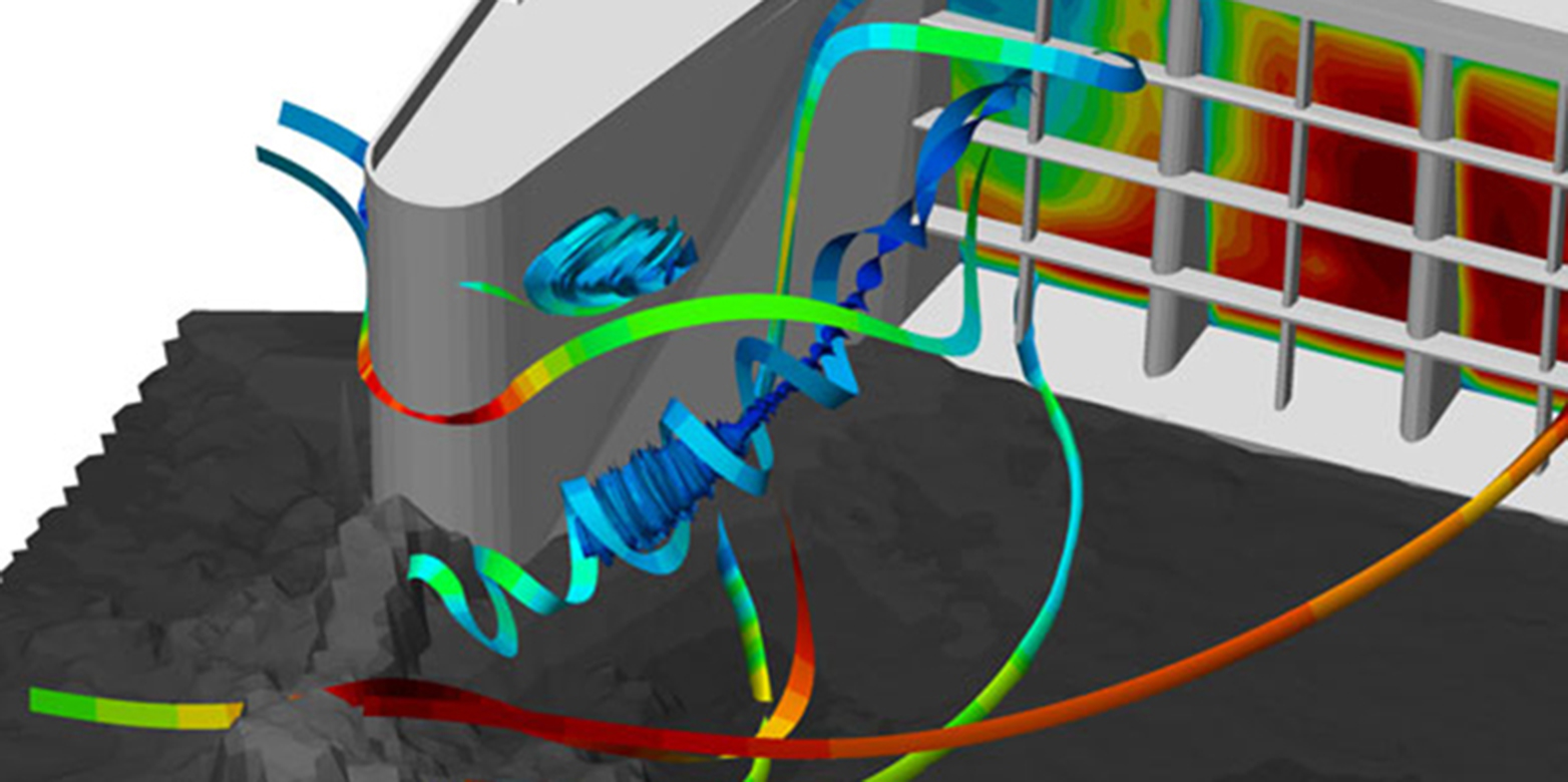 3-D model of powerplant Ryburg-Schwörstadt (Figure: VAW)