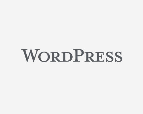 WordPress logotyp - Word znak