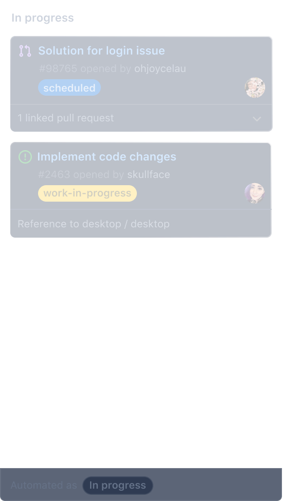 GitHub’s planning and tracking features live with your code.