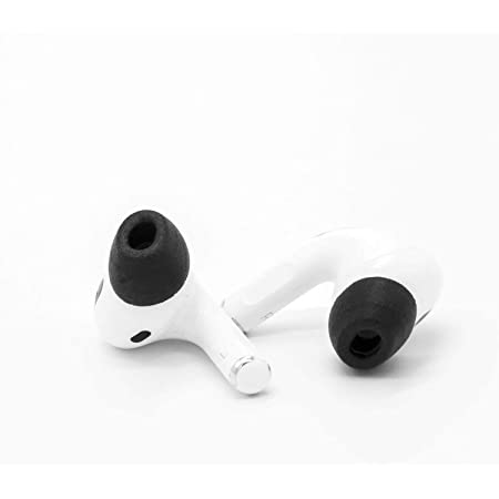 COMPLY Foam Apple AirPods Pro 2.0 Earbud Tips for Comfortable, Noise-Canceling Earphones That Click On, and Stay Put (Assorted Sizes S/M/L, 3 Pairs)