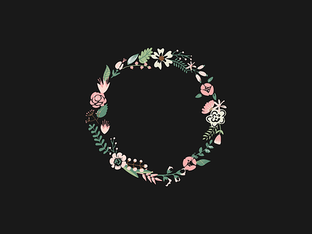 Wreath, Flowers, Decoration, Decorative