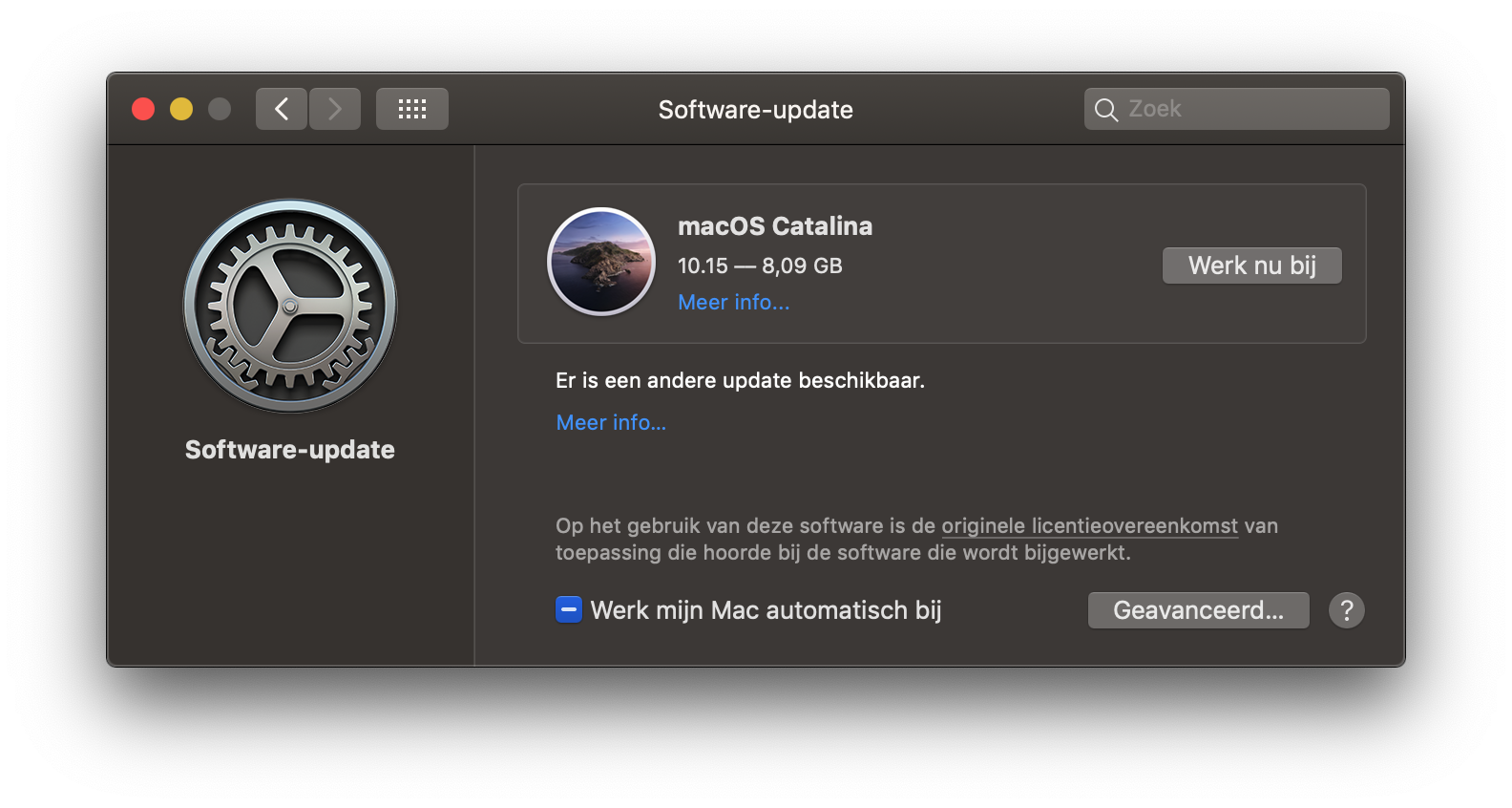 macOS Catalina downloaden.