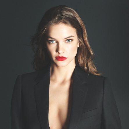 Vogue Singapore 2021 - armani beauty power fabric foundation - barbara palvin