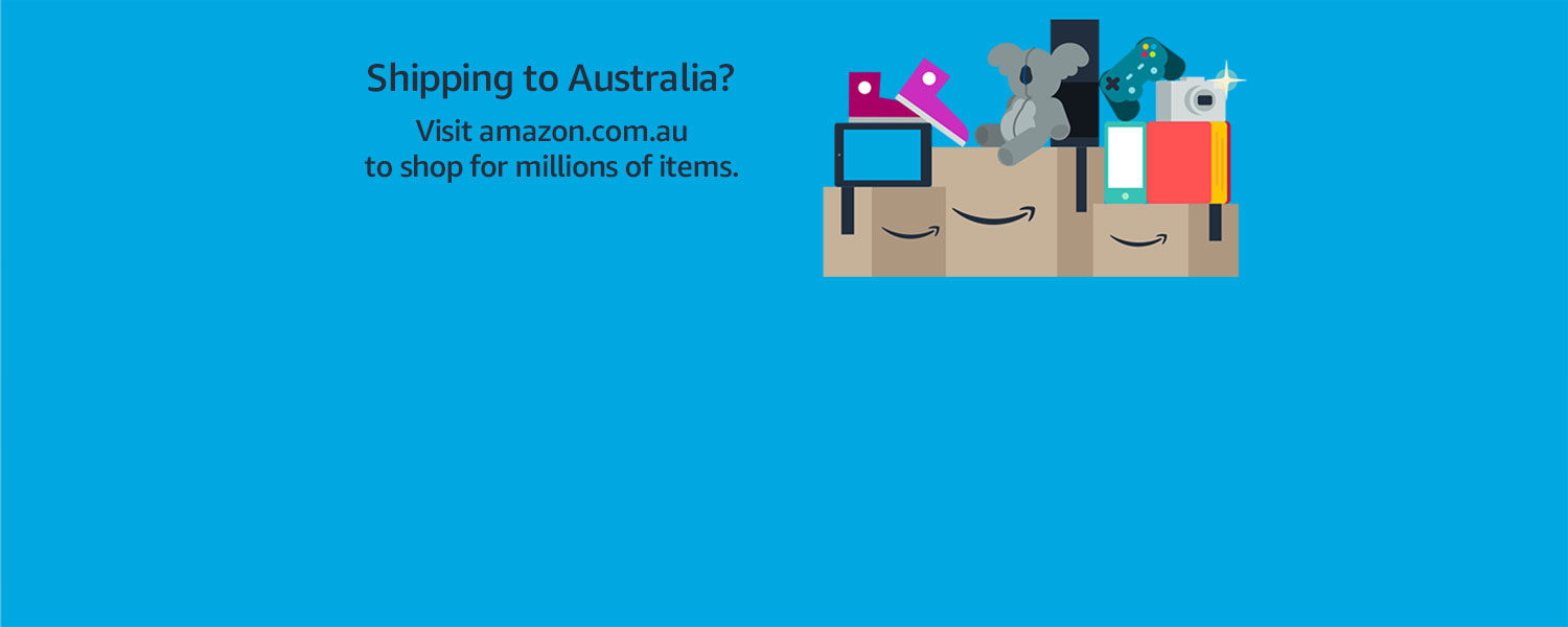 Shipping to Australia? Visit amazon.com.au to shop for millions of items.