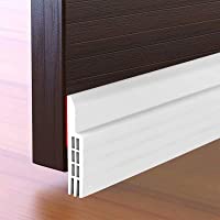 Suptikes Door Draft Stopper Under Door Seal for Exterior/Interior Doors, Strong Adhesive Door Sweep Soundproof Weather...