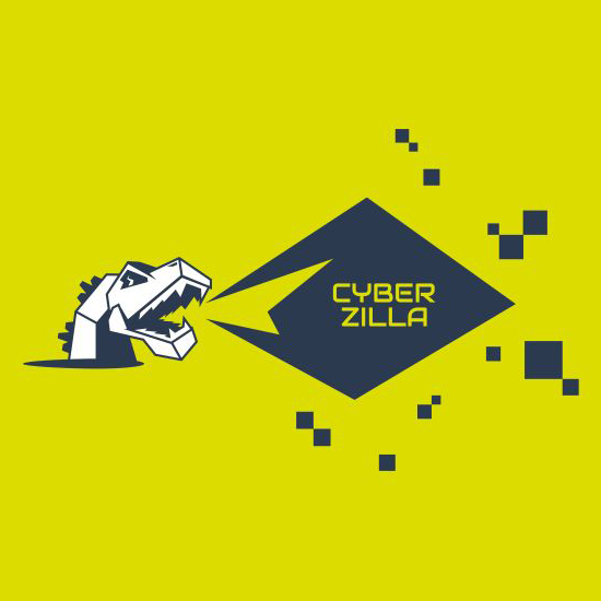 Логотип компании «CyberZilla»