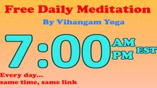 FREE Daily Online Meditation Practice with Instructor