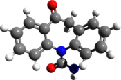 Oxcarbazepine 3d structure.png