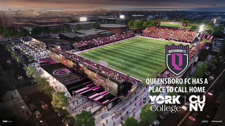 Queensboro FC has a place to Call Home York College / CUNY