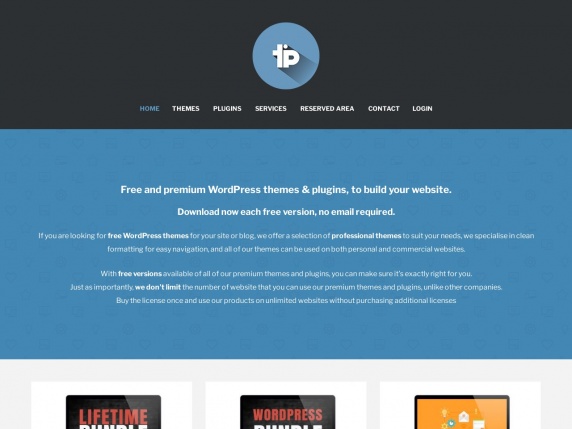 ThemeinProgress homepage