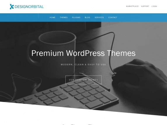 DesignOrbital home page