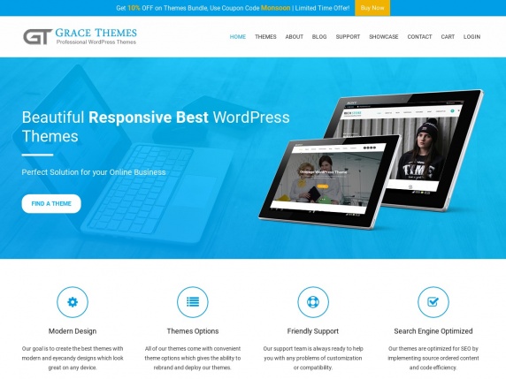 Web de Grace Themes