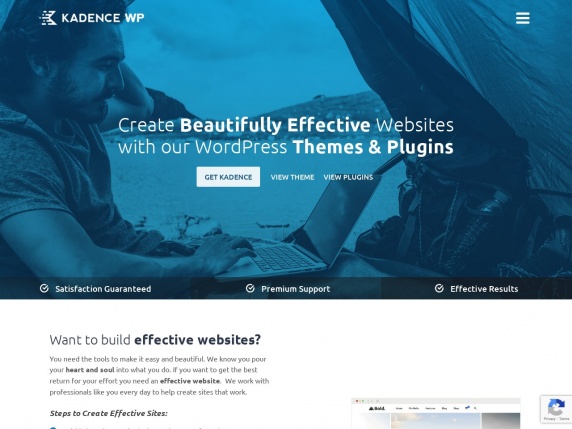 Web de Kadence Themes