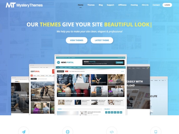 Web de Mystery Themes