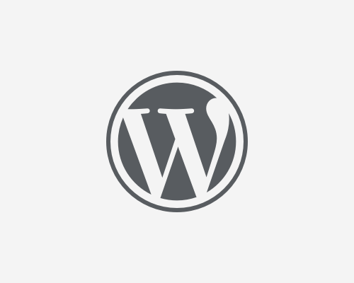 WordPress Logotip - W znak