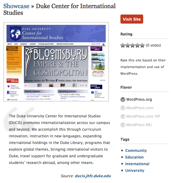 Duke Center for International Studies