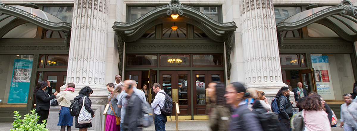 Graduate Center campus banner