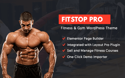 Fitstop-fitness WordPress theme for gym