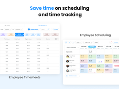 Save time on scheduling and time tracking